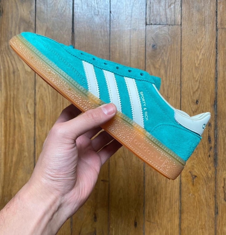Adidas handball spezial sporty and rich green