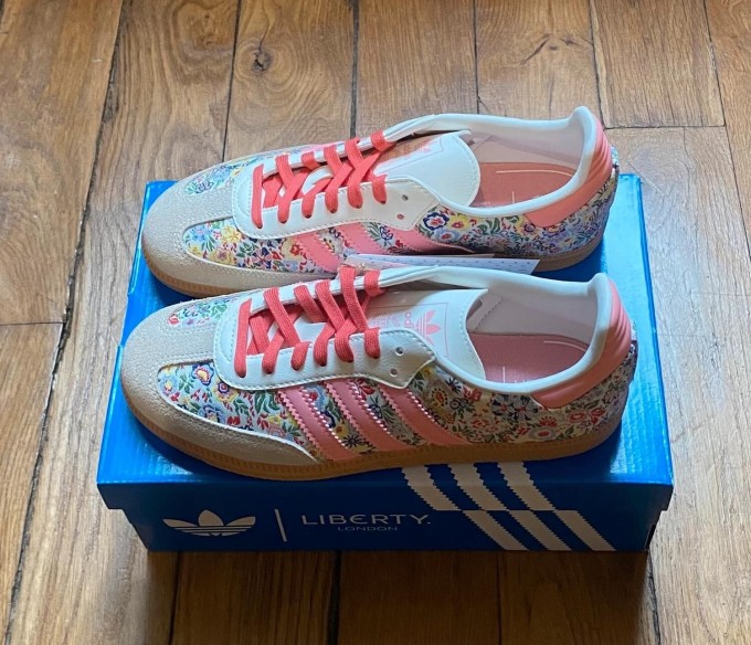 Adidas samba og liberty london floral embroidery (gs)