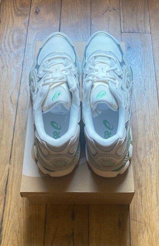 Asics gel-nyc cream fossil green 2