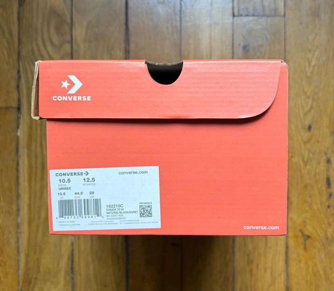 Converse chuck taylor 70 high canvas egret white natural 44,5
