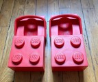 Crocs lego brick clog red rouge 43-44
