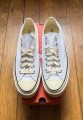 Converse chuck taylor 70 OX low canvas egret white black 42