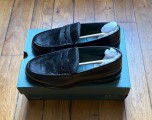 Clarks craft james to loafer black pony hair leather 41,5