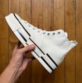 Converse chuck taylor 70 plus high canvas egret black 46