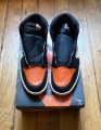 Jordan 1 retro high OG shattered backboard 2025 orange white black 43