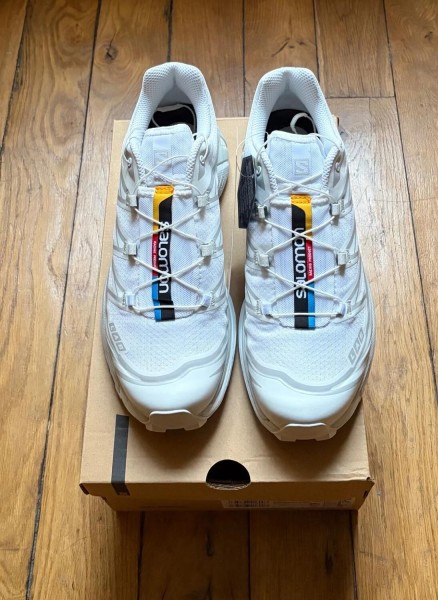 Salomon XT-6 XT6 XT ADV white blanc lunar rock 41