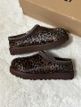 UGG Tasman Caspian Slipper 'Burnt Cedar Cheetah' 36