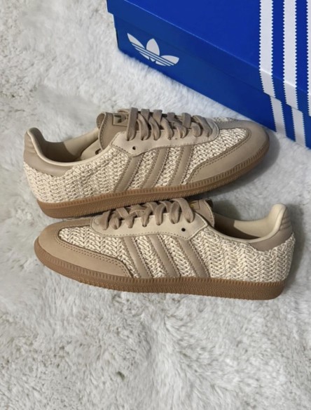 Adidas Samba OG 'Knit Pack - Sand Strata' 37