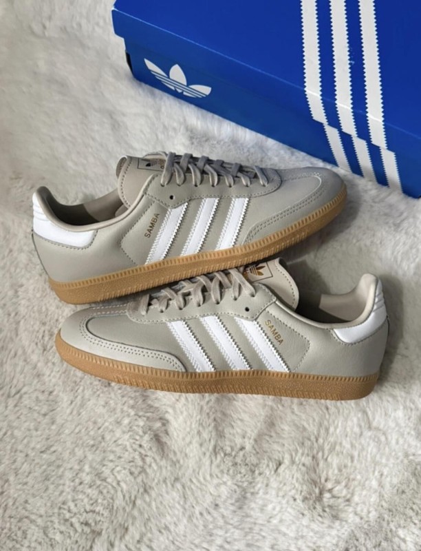 Adidas Samba OG Aluminium Gum 38