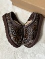 UGG Tasman Caspian Slipper 'Burnt Cedar Cheetah' 36