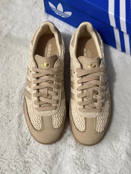 Adidas Samba OG 'Knit Pack - Sand Strata' 37