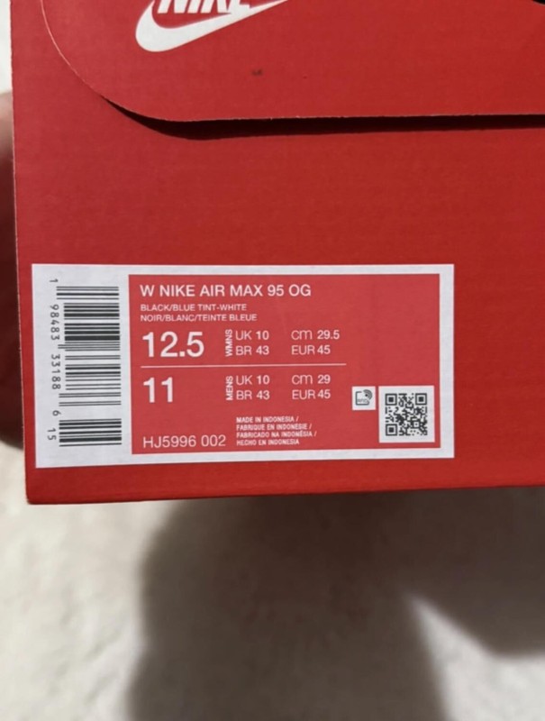 Nike Air Max 95 OG Big Bubble Blue Tint 45 2