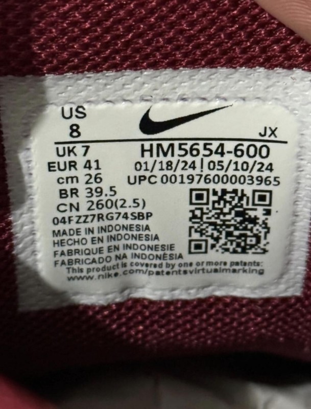 Nike Air Max Plus Tiempo 'Team Red' 41 2