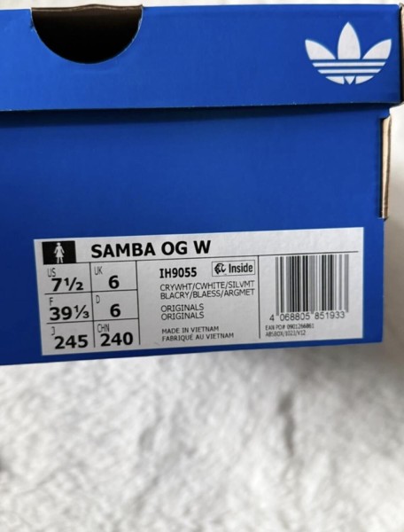 Adidas Samba OG Strass Cristal White 39