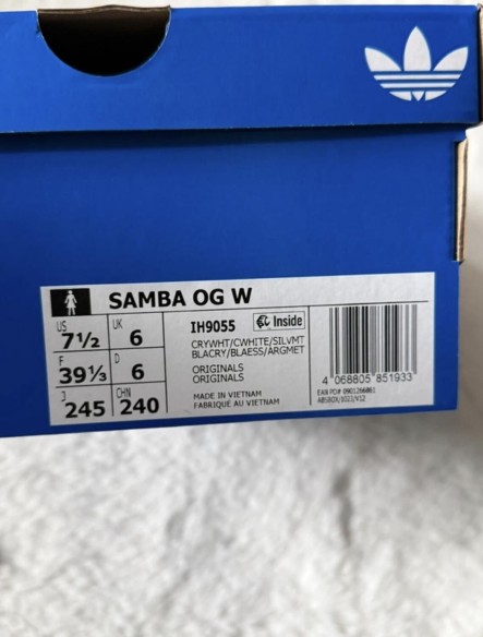 Adidas Samba OG Strass Cristal White 39
