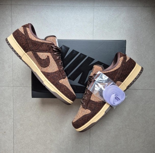Dunk Harris Tweed "Sesame"