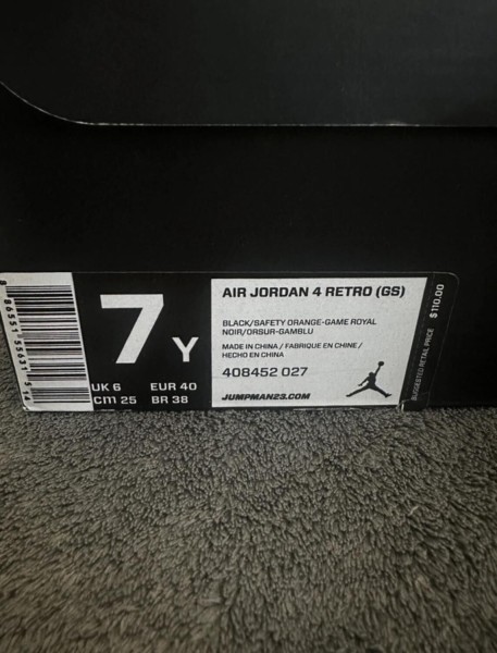 Nike Air Jordan 4 Cavs