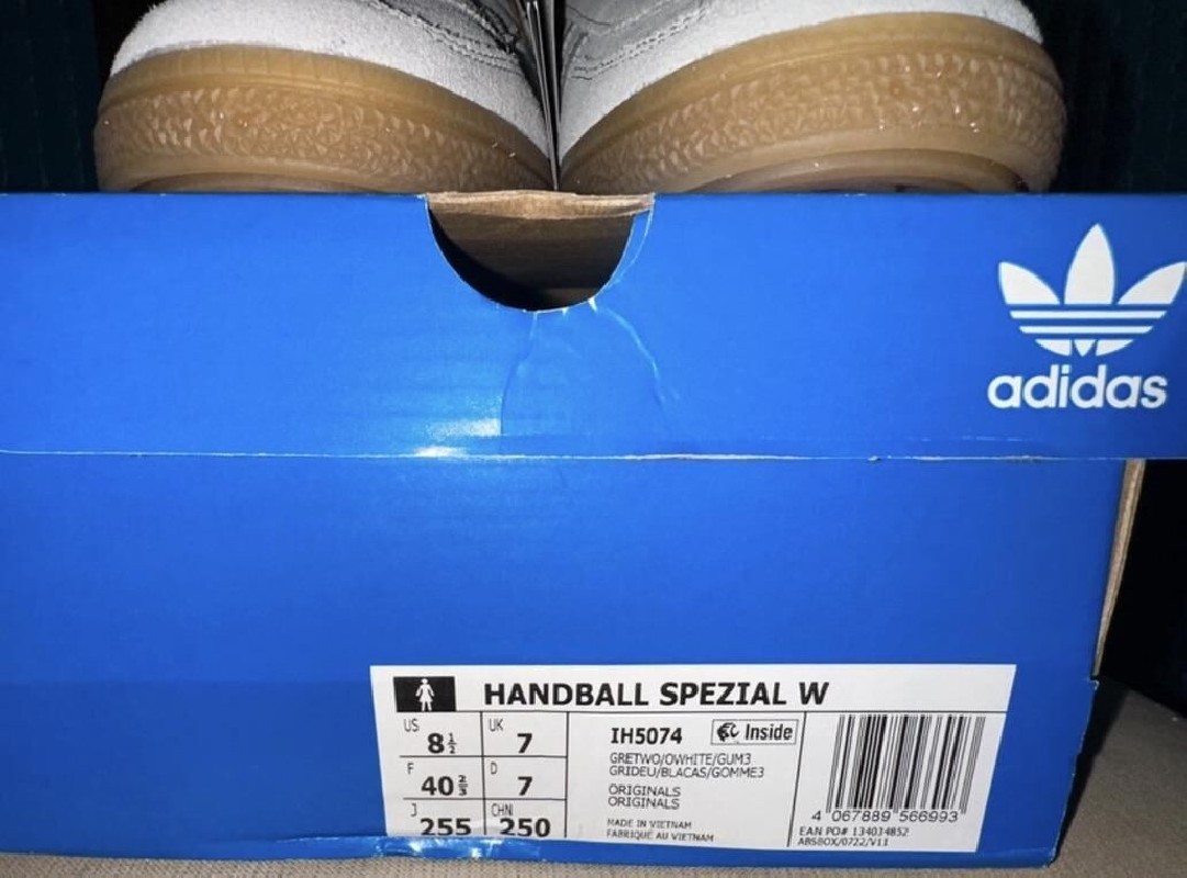Adidas Handball Spezial Grey White 2