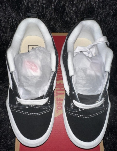 Vans Knu Skool Black White