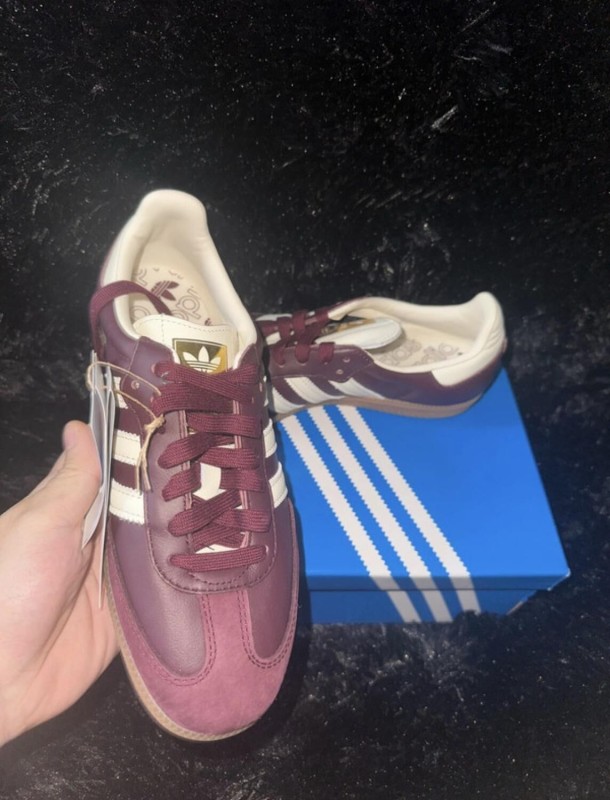 Adidas Samba OG Maroon Burgundy