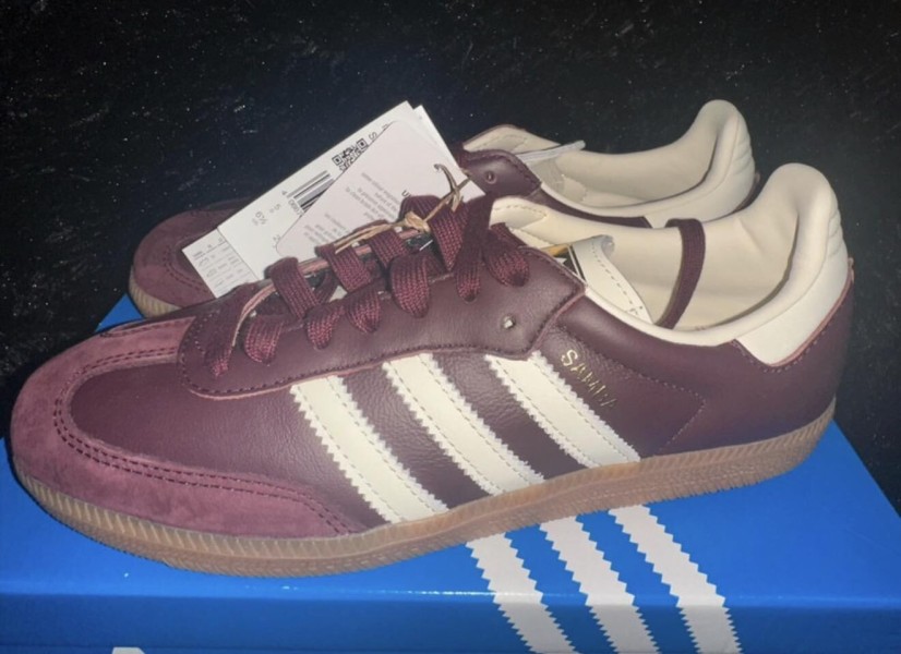 Adidas Samba OG Maroon Burgundy