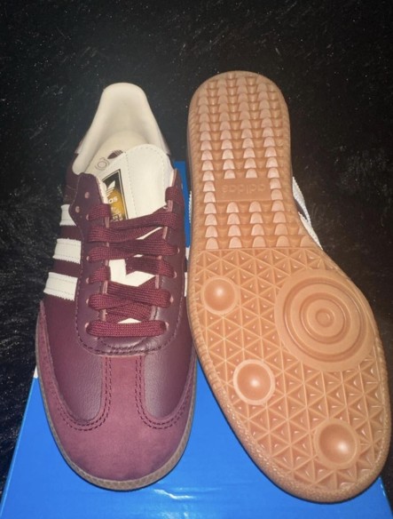 Adidas Samba OG Maroon Burgundy