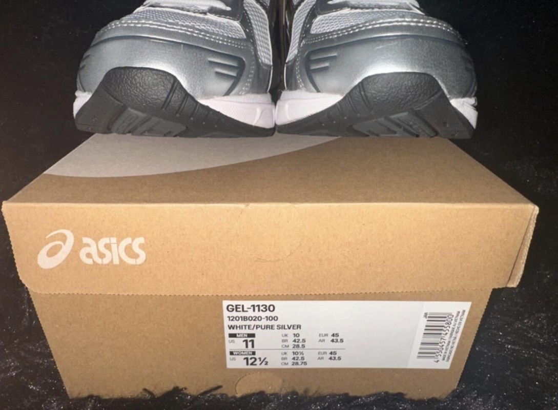 Asics Gel-1130 White Silver 2