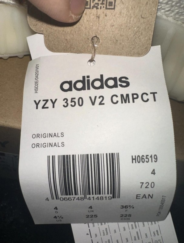 Adidas Yeezy 350 V2 CMPCT Slate Bone 2