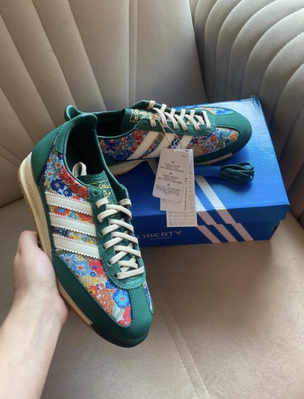 adidas Gazelle x Liberty London vert