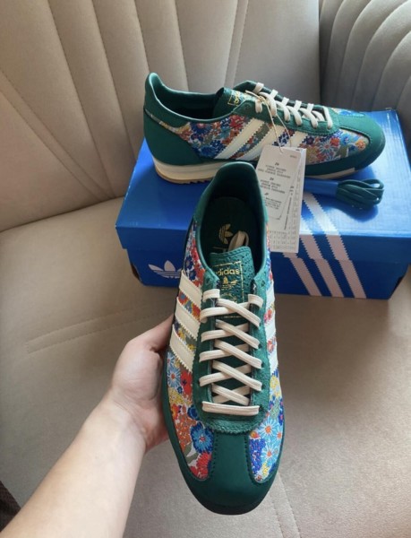 adidas Gazelle x Liberty London vert