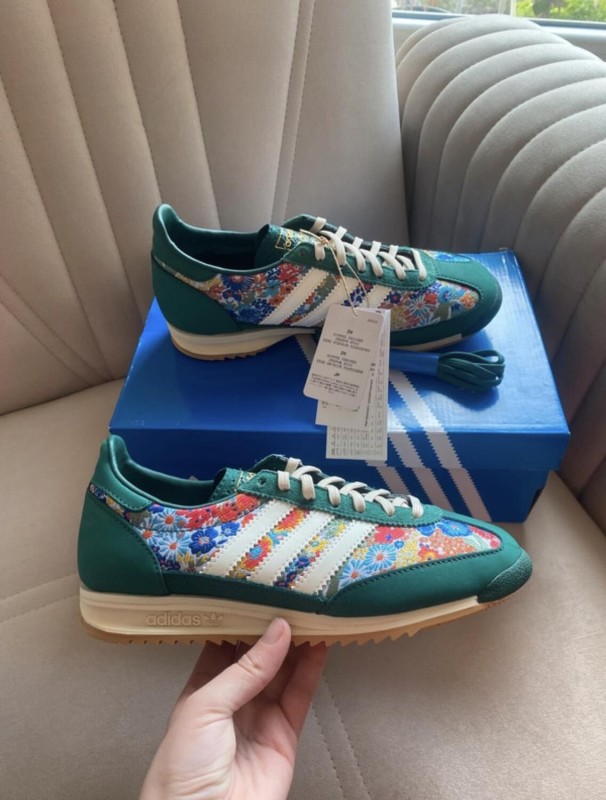 adidas Gazelle x Liberty London vert 2