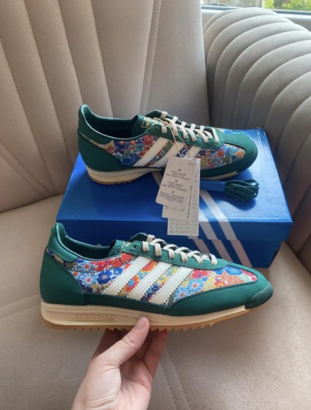adidas Gazelle x Liberty London vert