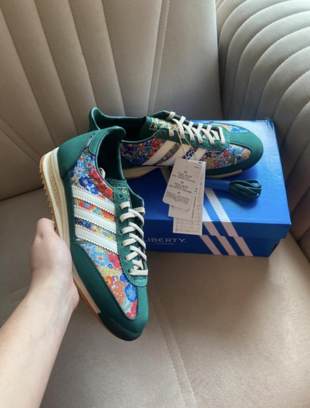 adidas Gazelle x Liberty London vert 2