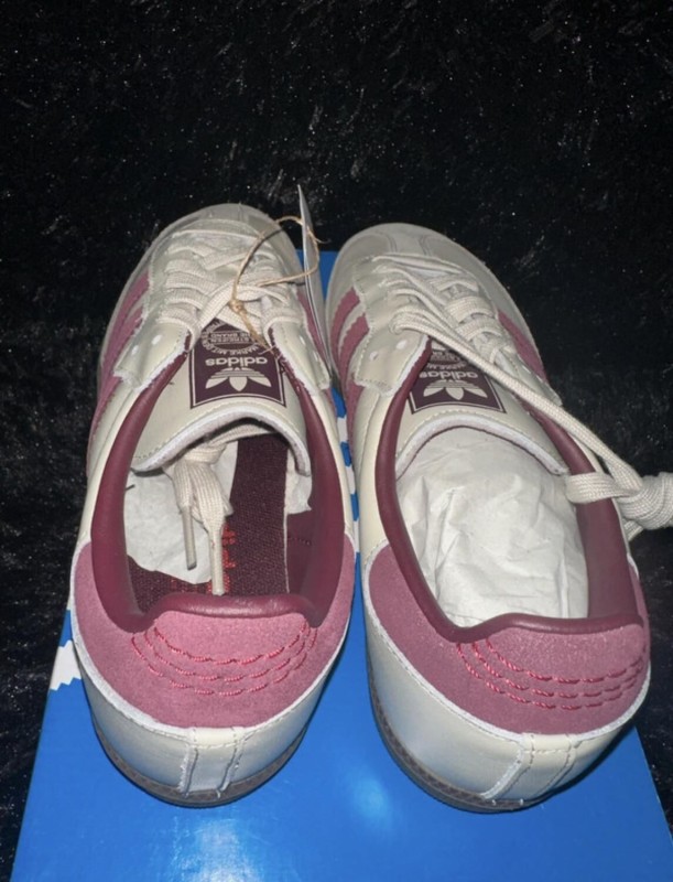 adidas Samba OG Putty Grey Maroon 2