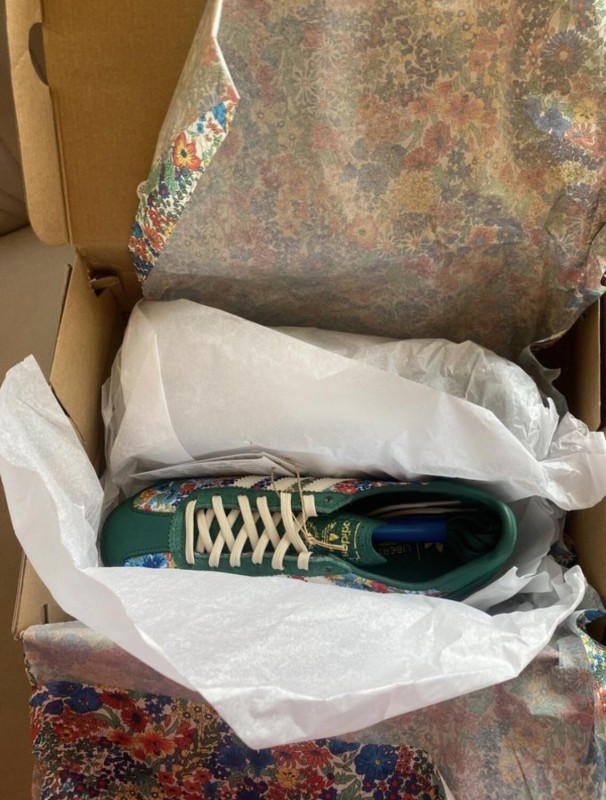 adidas Gazelle x Liberty London vert 2