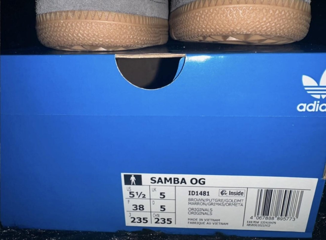 Adidas Samba OG Brown Putty Grey 2