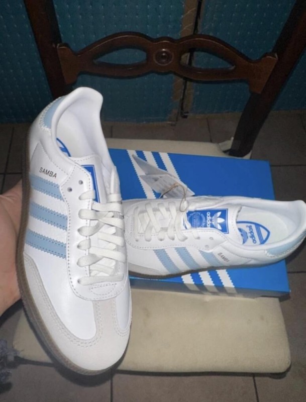 Samba OG White Blue