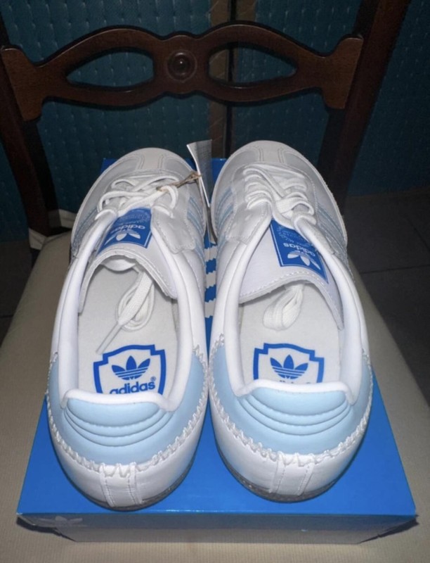Samba OG White Blue 2