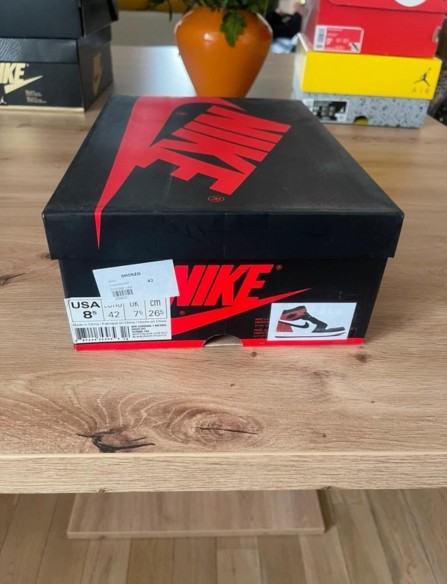 Jordan 1 Retro Black Toe (2013) Taille 42