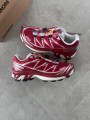 Salomon XT6 red lava falls white silver strawberry
