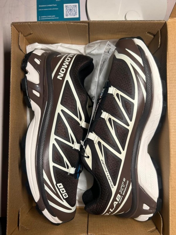 Salomon XT-6 black coffee french roast marron taille 39 2