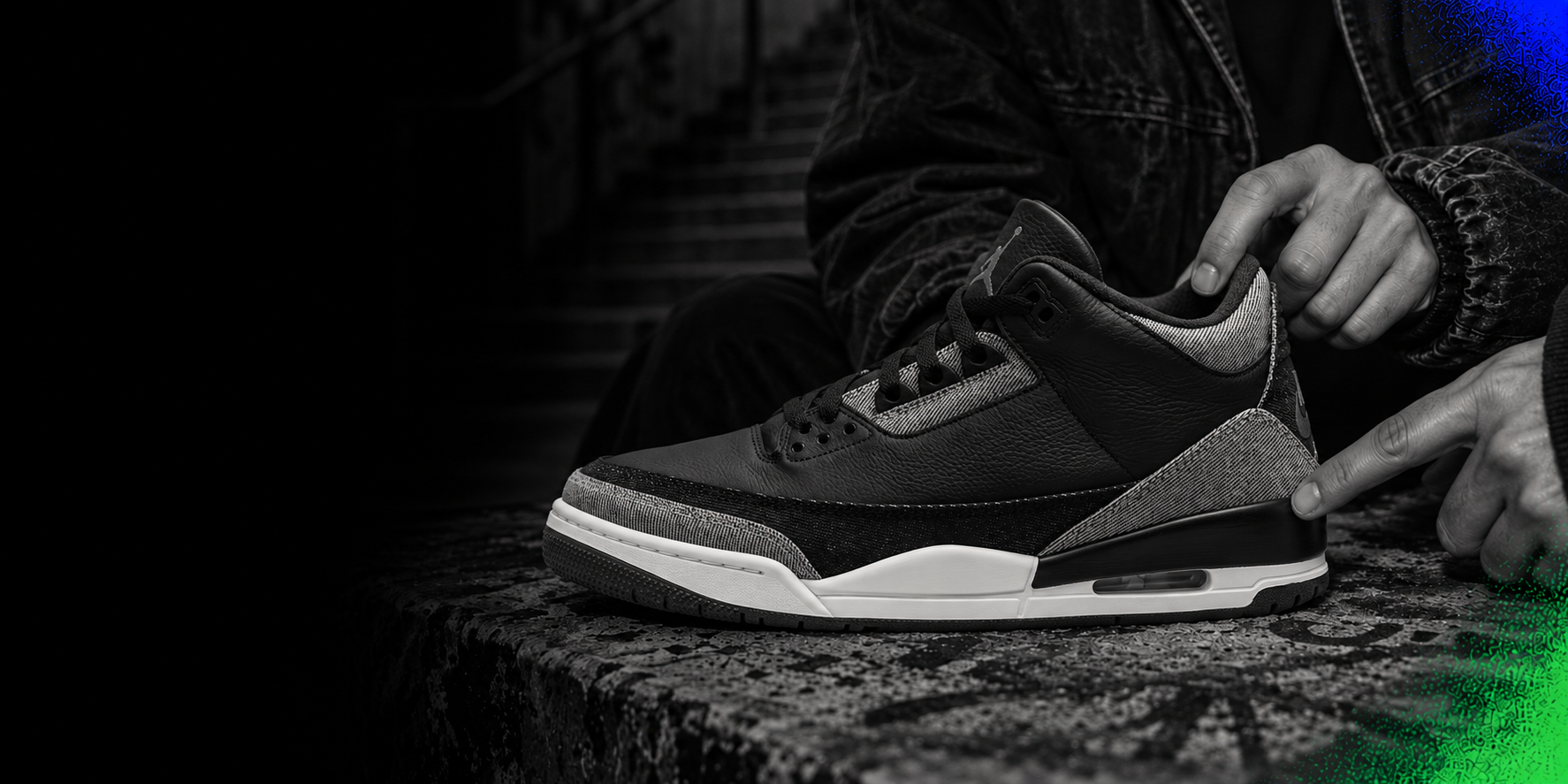 Une Air Jordan 3 x Levi’s examinée par un passionné